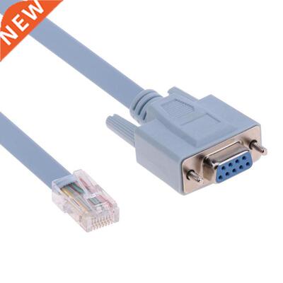 Console Cable RJ45 Ethernet to RS232 DB9 COM Port Seral Fem