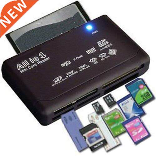 2pc Mini Memory Cardreader All in One Card Reader USB 2.0 48