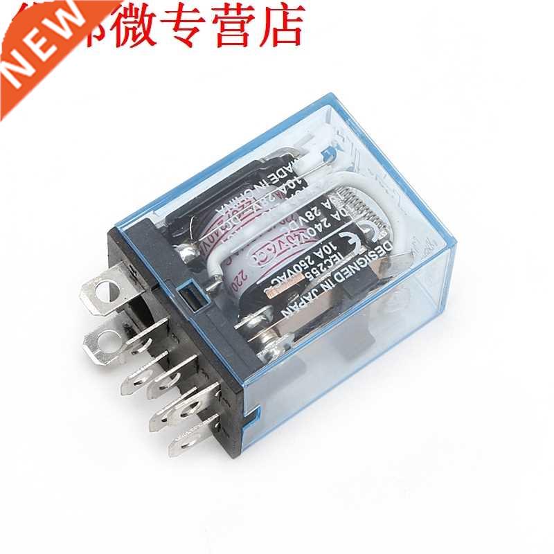 Relay LY2NJ 220V AC Coil 10A 240V Power Relay DPDT Led Lamp 商业/办公家具 商业美陈 原图主图