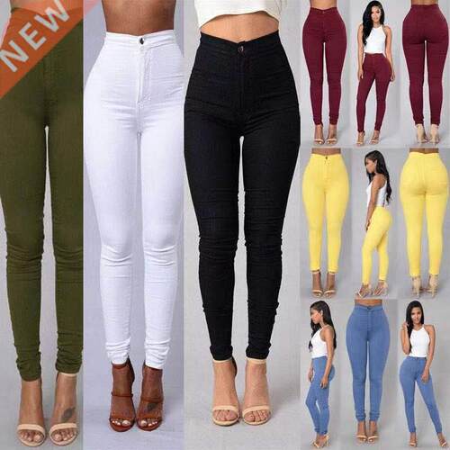 S-4XL oyfriend Jeans Oversize Pants For Women Skinny Slim F