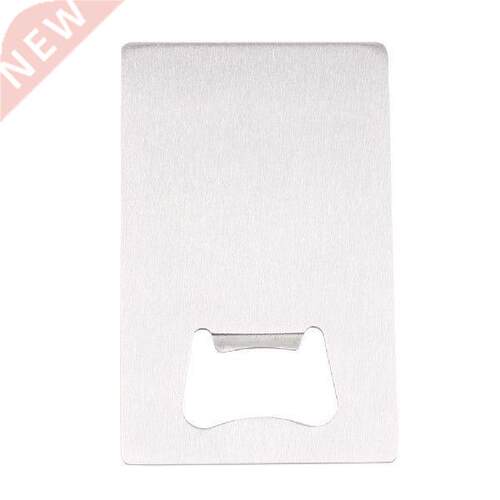 New Wallet Size Stainless Steel Credit Card Bottle Opener