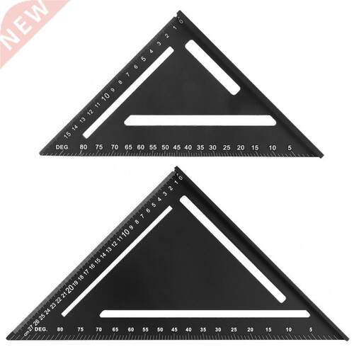 Woodworking Triangular Ruler Aluminum Alloy Industrial Protr