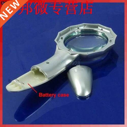 6X 65MM Handheld Magnifying Glass Reading Map Magnifier With