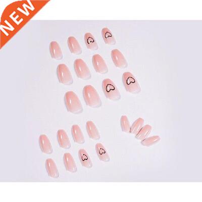 Nude Short Ballet Love Wearing Nail Finished Nail Nail