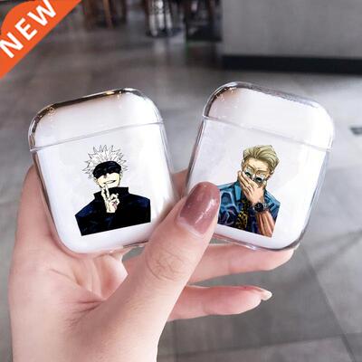 Jujutsu Kaisen Anime Soft Phone Cases For Apple Airpods 2 1