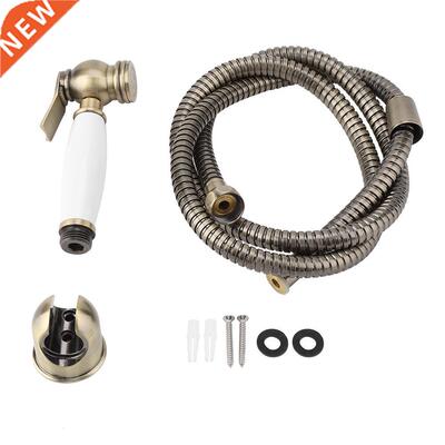 Solid Brass Shower Faucet Set Wall Mount Shower Toilet Bidet