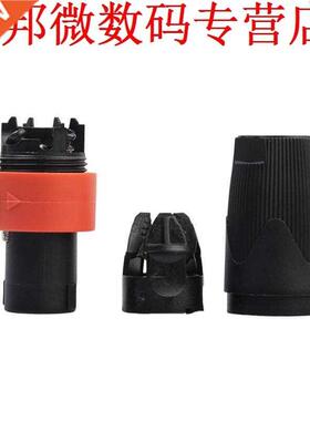 10Pcs 4 Pole Adapter Speaker Amplifier Connector Converter P