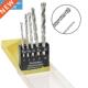 Concre 10mm Masonry for Set Drll Carbde Tungsten 5PC