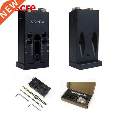 Mini Pocket Hole Jig Kit 9.5mm Screw Drill Portable Carpente