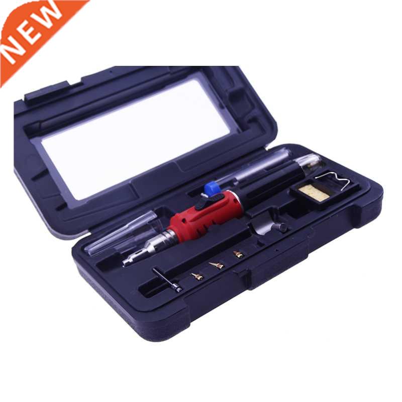 10 in 1 Gas Soldering Iron Cordless Welding Torch Kit Tool