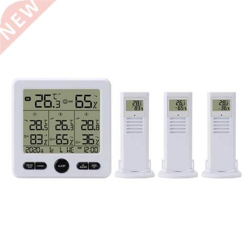 Wireless Home Weather Station Large LCD Display Outdoor Indo