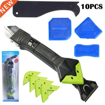 10pcs Filler Smoothing Spatula Sealant Remover Caulk Finishe