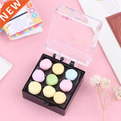 1Set 1:12 Dollhouse Miniature Macaroon Food Dessert Tea