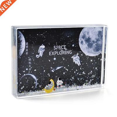 Liquid Photo Frame Astronaut Spaceman Desktop Photo Holder