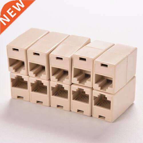 5pcs Ethernet Network LAN Cable Joiner Extender Plug Univers