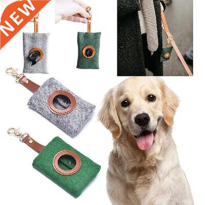 Portable Light Pet Dog Poop Bag Dispenser Cleaning Waste