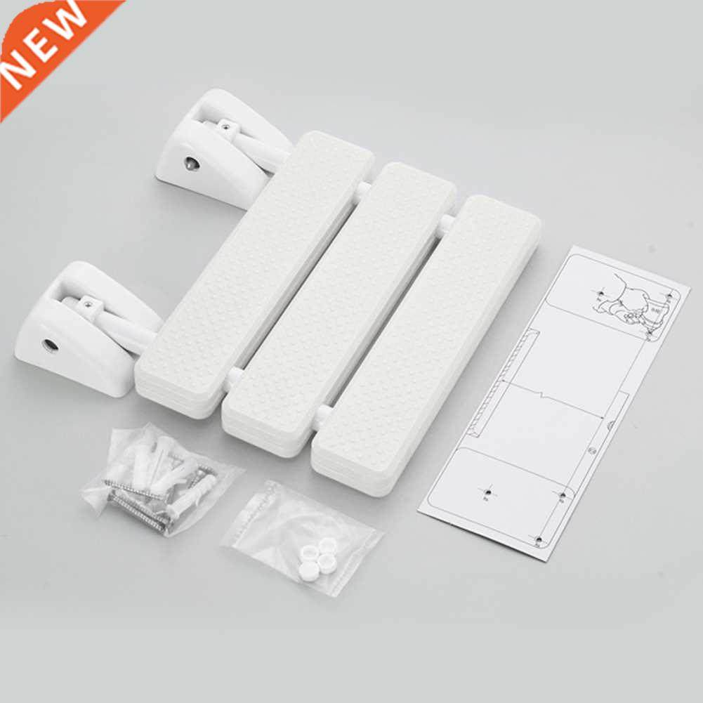 shower space saving wall mounted bathroom stool folding