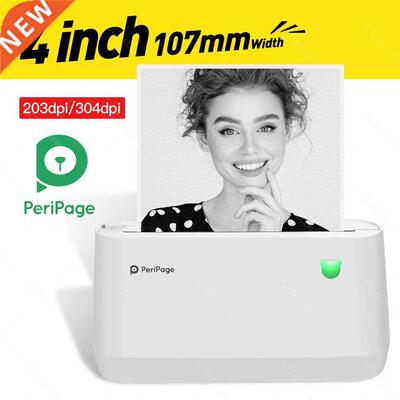 PeriPage A9(s) Max 107mm Mini Pocket Photo Thermal Printer P