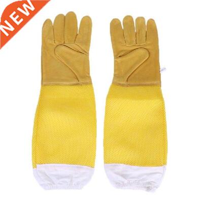 Beekeeper Protective Gloves Faux Goatskin Gloves Anti Bee
