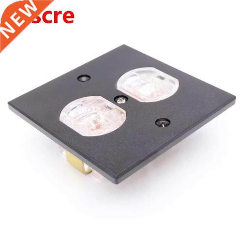 1x US AC Power Receptacle Wall Outlet Red Copper Socket HIFI