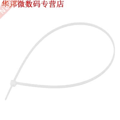 500pcs Kabel retainer clamp nylon 14 cm, wit