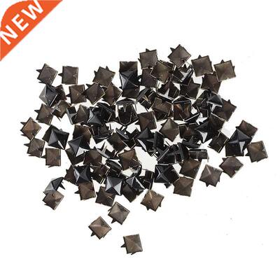 100 rivets black 8 mm