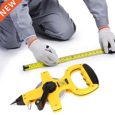 Tape Measure 30m Open Reel Portable Stainless Steel Tape Mea