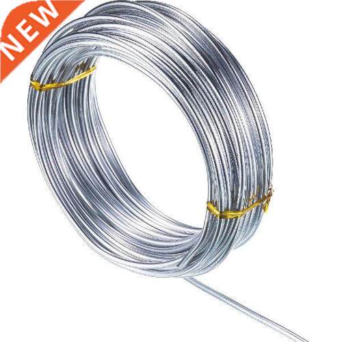 Silver Aluminum Craft Wire Bendable Metal Craft Wire For
