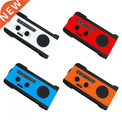 Emergency Solar Power Hand Crank AM/FM/WB Radio Mobile EU V
