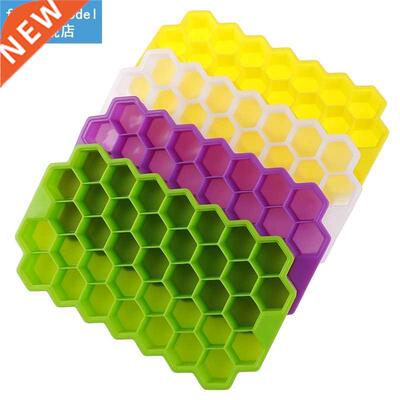 Honeycomb Ice Cube Tray 7 Cubes Silicone Ice Cube Maker Mol
