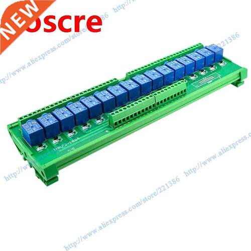 16 channels 6V 10A Relay Module driver board output amplifi