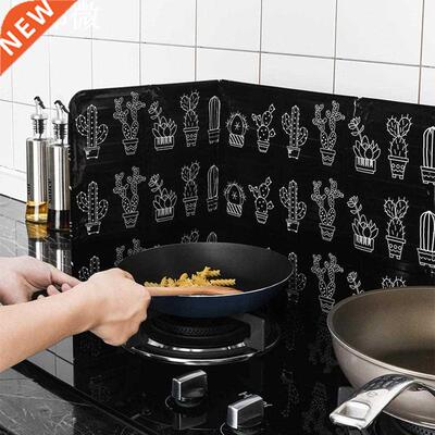Ktchen Fryng Pan Ol Splash Proof Protecton Cover Gas Sto