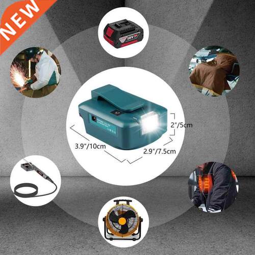 Dual USB Power Charging Adapter Converter for makita-ADP05 1