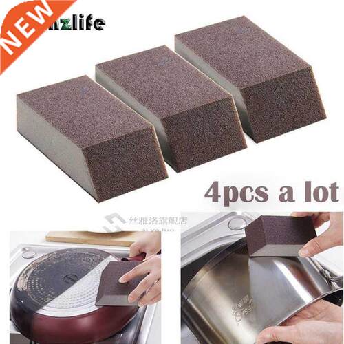 emery sponge decontamnaton, rust scale sponge, ktchen cle