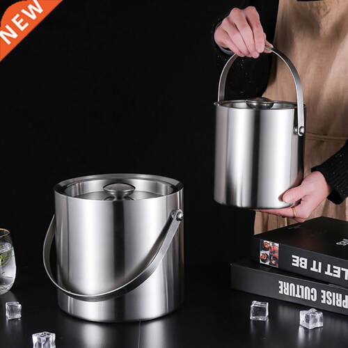 2L/L Ice Bucket Temperature Resistant Thickened Smooth Surf