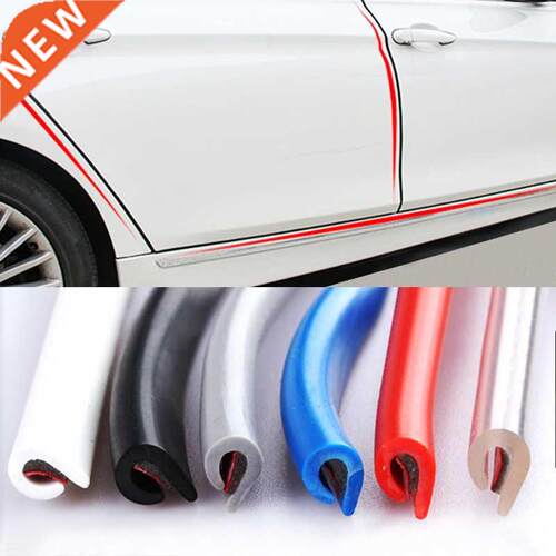 Universal Car Door Edge Rubber Scratch Protector 5M 10M Moul