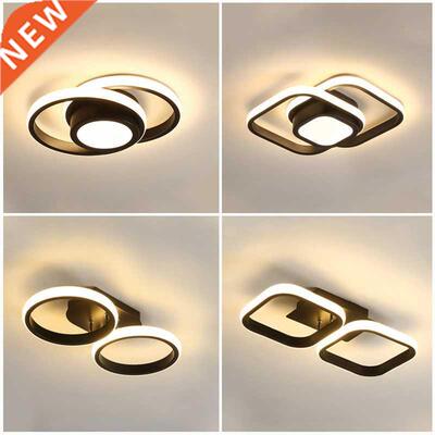 LED Ceiling Lamp for Corridor Balcony Black&white 20W 22