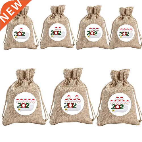 Christmas Candy Gift Bag Gift Holders Santa Claus Gunny Sack