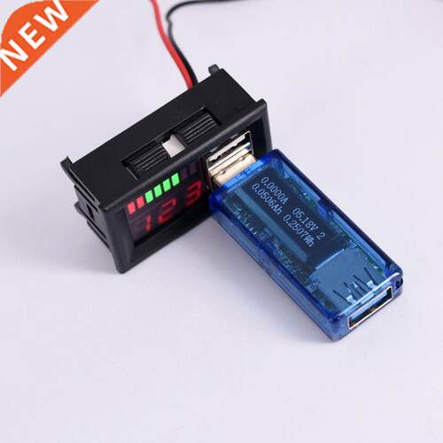 12V Digitale Auto Motor Voltmeter Spanning Batterij Panel Me