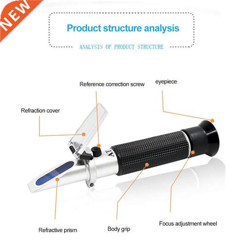 4 in 1 ATC Refractometer Antifreeze Coolant Tester Adblue En