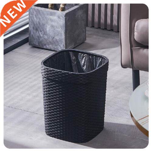 12L Plastic Kitchen Trash Can Bathroom Garbage Cabinet