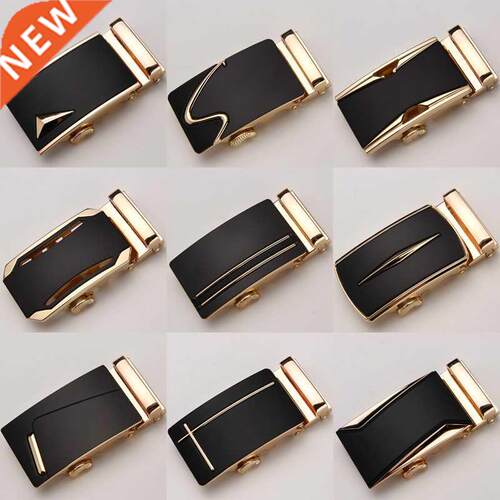 Fashon Luxury Glod Alloy Automatc Pu Belt Buckles for Men'