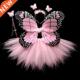 Halloween Cosplay Insect Hot The Wings Sale Angel 4Pcs Fairy