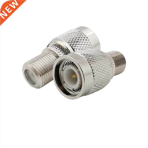 1Pcs F Type Female to TNC Male RF Coaxial Coax Adapter Strai