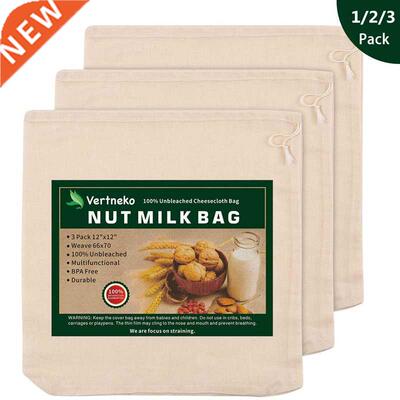 Upgrade Nut Milk Bag Reusable12