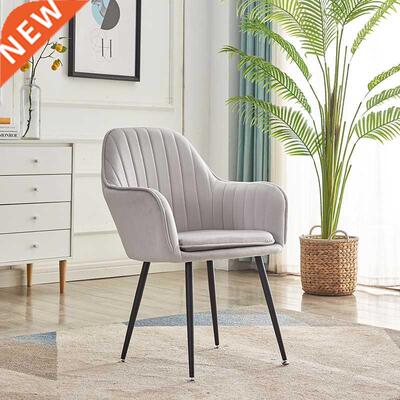 Nordic Dining chair Ergonomic luxury Armchair Velvet Relaxin