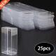 Display Box Transparent 25PCS Plastic Toy Gift Car