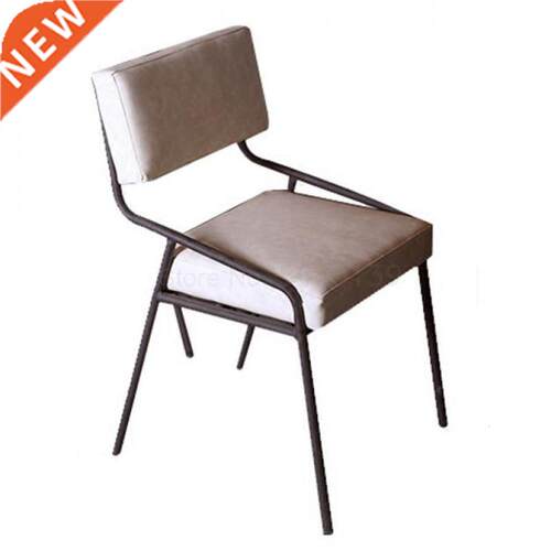 American loft retro industrial style iron chair restaurant