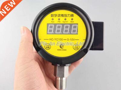 DC12V-24V 0-1MPA Dgtal remote pressure gauge constant pres
