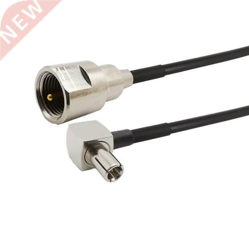 Right Angle 90 Degrees TS9 Male to FME Male Antenna Connecto